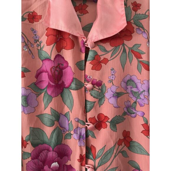 Vintage Victoria’s Secret Gold Label 3-Piece Lingerie Sleep Set Floral PS| LG - Picture 6 of 16